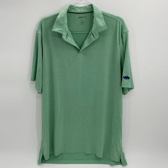 johnnie-O Other - JOHNNIE-O Shirt Performance Short Sleeve Polo Green Mens XL Golf Preppy Casual